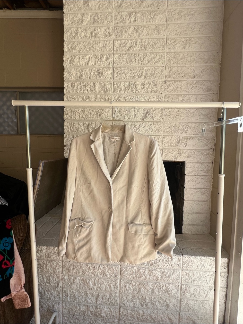 Casual Corner Cream Blazer Size 12
